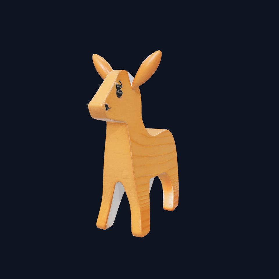 Wooden Animal Toy Model Pack with Smooth Finish